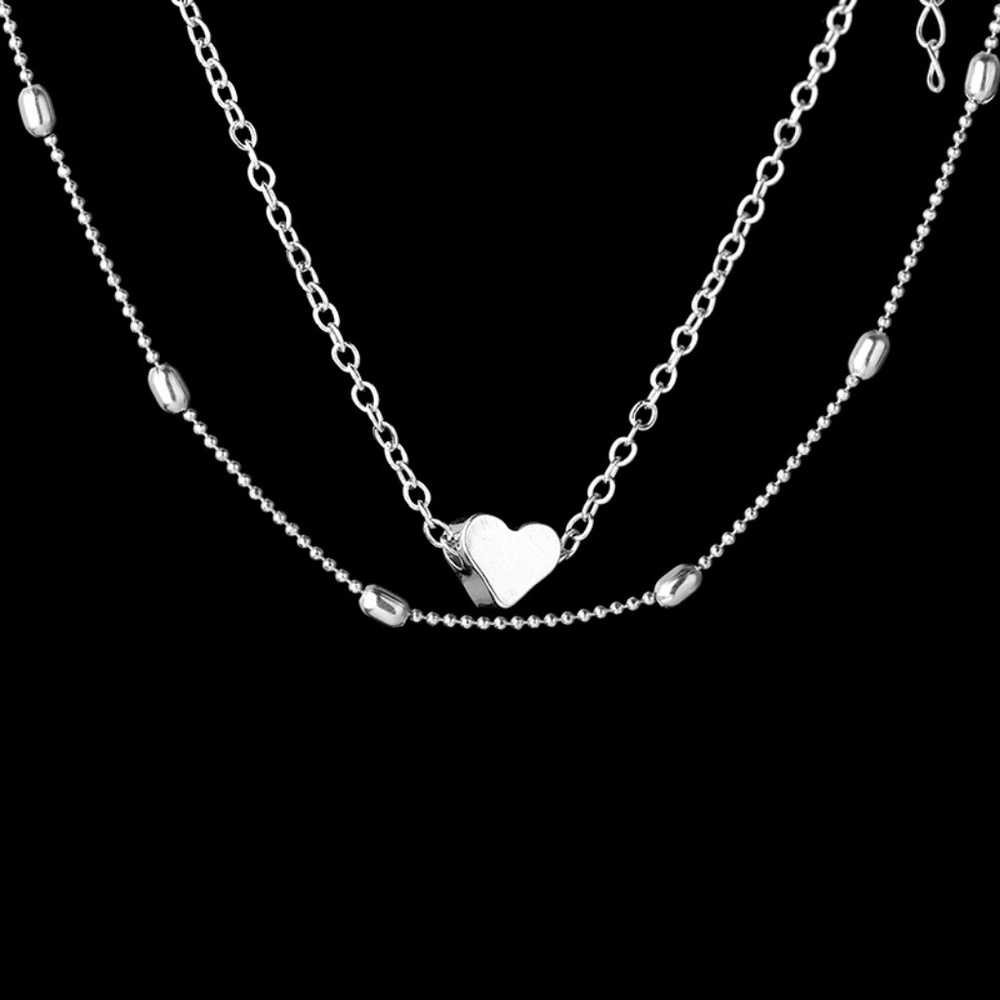 Silver Heart Choker *HP* - Picture 2 of 4